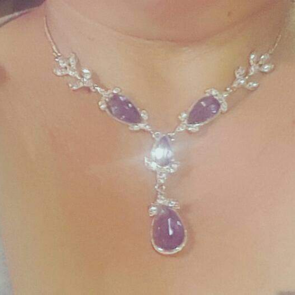 COPY - Elegant Givenchy,  Designer necklace and earrings